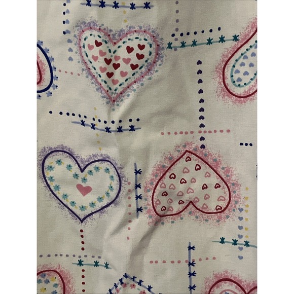 Barco‎ Ladies Scrub Top Size XL Great Heart Design - Picture 3 of 3